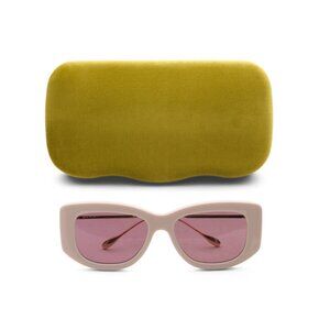 GUCCI Gold 55mm Sunglasses